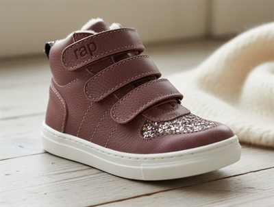 Arauto RAP old rose/disco vintersneaker Matti med TEX