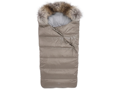 VER de TERRE kørepose caramel med SAGA pelskant