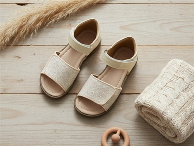 Bisgaard patent vanilla sandal Aida