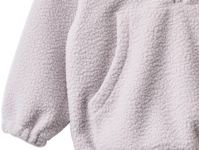 Wheat Rayao fleece anorak lavender rain detalje af lomme