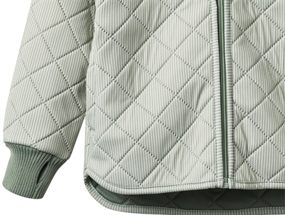 Wheat Loui thermo jakke grønstribet detalje