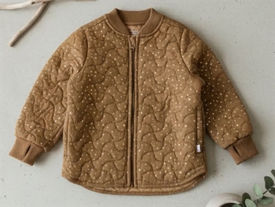 Wheat termojakke Loui caramel dot