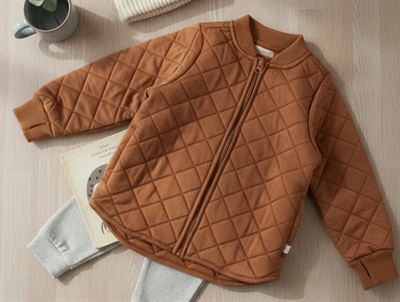 Wheat termojakke Loui amber melange