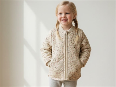 Wheat flowers vine termojakke Loui