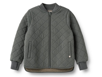 Wheat Benni termojakke dark shadow med teddyfor