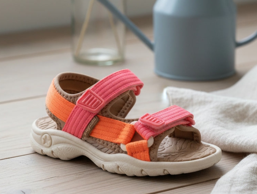 Bisgaard Sandal Nico Pink Multi - Str. 27