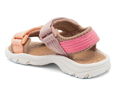 Bisgaard Nico sandal rose med velcro