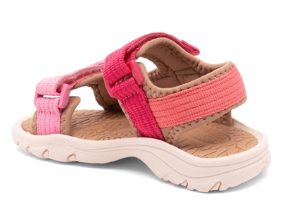 Bisgaard Nico sandal bubble gum med velcro