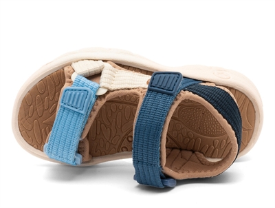 Bisgaard Nico sandal blå med velcro