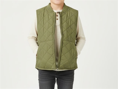 Wheat olive termovest Gilet Eden