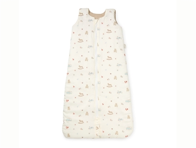 Cam Cam Copenhagen sovepose i råhvid nuance med vintage toys print