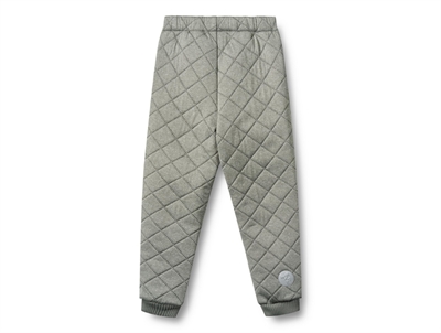 Wheat thermo bukser i farven thunder melange set bagfra