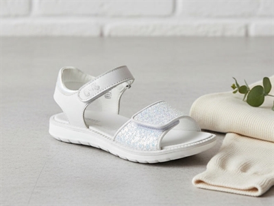 Primigi Alanis sandal hvid/sølv glimmer