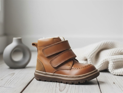Arauto RAP vinterstøvle Beran cognac med velcro og TEX
