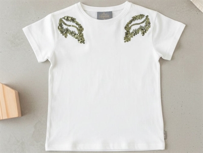 Creamie t-shirt cloud leaf