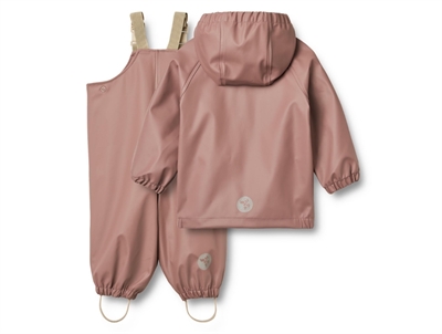 Wheat Charlie regnsæt dusty lilac bagside