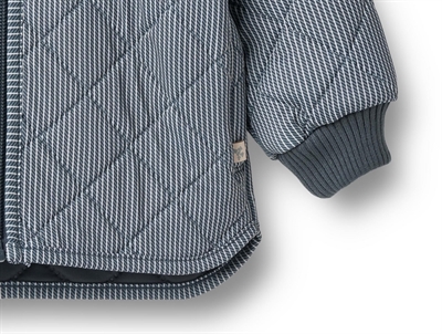 Wheat Loui termojakke ink stripe detalje