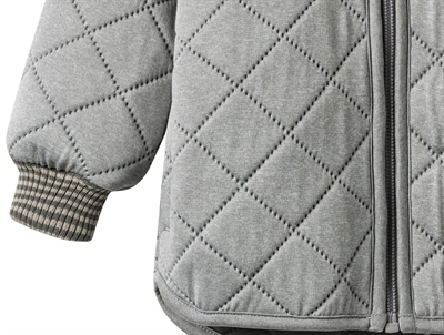 Wheat Loui termojakke flint melange detalje