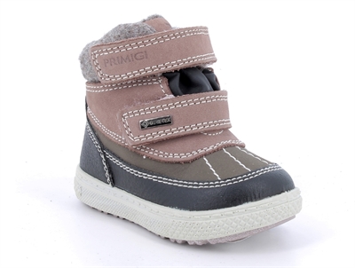 Primigi ankelstøvle i nubuck med uldmix og GORE-TEX vinterstøvle 