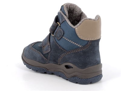 Primigi vinterstøvle navy med velcro til baby