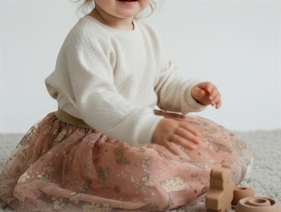 Wheat tylskørt Tulle Snehvide soft rouge