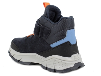 Primigi vinterstøvle navy med GORE-TEX set bagfra