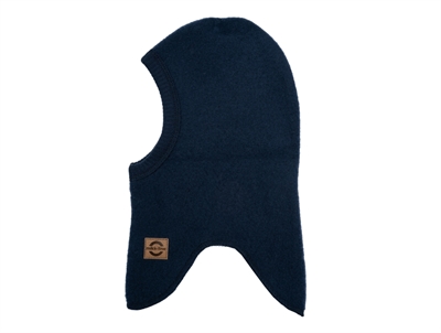 Mikk-Line elefanthue i mørkeblå nuance med ribkant