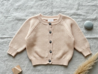 En Fant cardigan peach purée