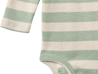 Detalje af Wheat Freddie body mint stripe