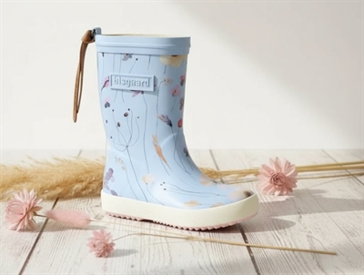 Bisgaard gummistøvle lavendel med blomster