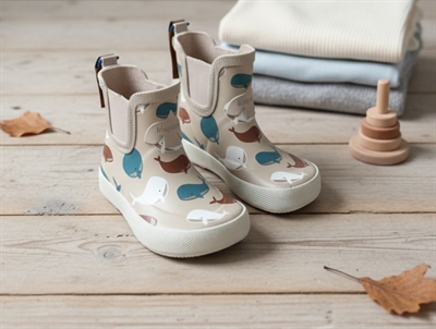 Bisgaard gummistøvler med hvalprint