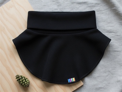 Joha halsedisse sort uld/bomuld mix