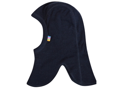 Joha elefanthue i marine med dobbelt lag uld