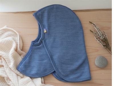 Joha balaclava elefanthue dusty melange blue uld