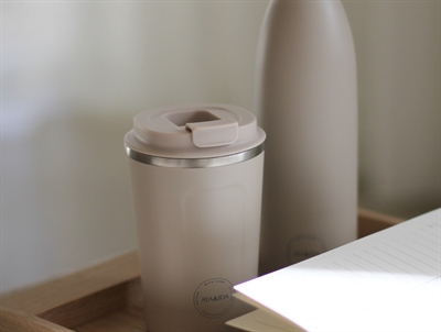 AYA&IDA CUP2GO termokop Cream Beige 380 ml