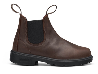 Blundstone Blunnies børne chelsea støvle brun læder