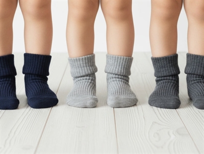 MP strømper bomuld multi (3-pak)