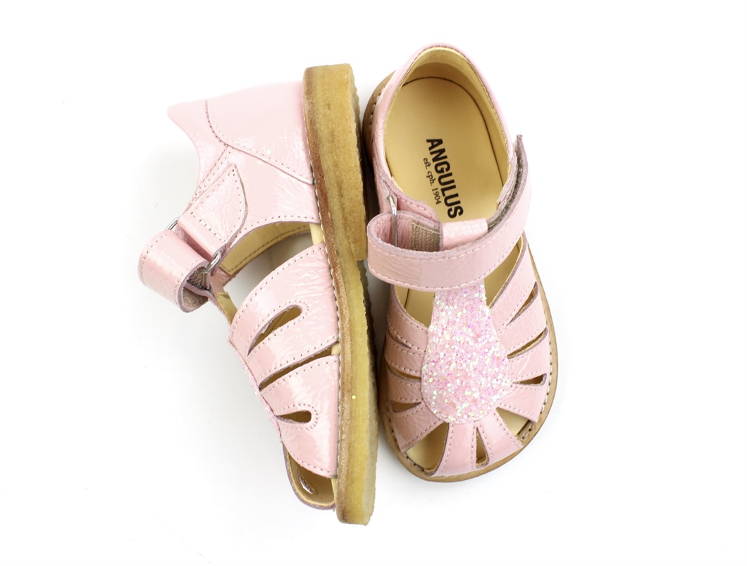 Angulus sandal rosa glimmer og | Fra 899,90.-