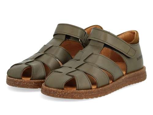 Angulus Sandal Forrest/mustard