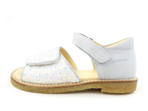 Angulus Ice Blå Sandal Glitter - Str. 27