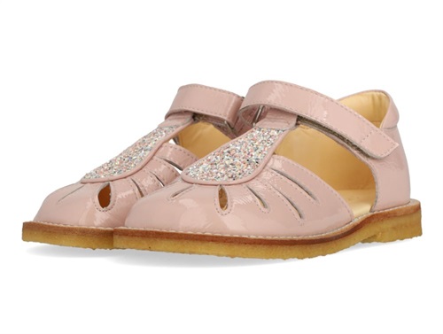 Angulus Sandal Rosebud Med Glimmerdråbe - Str. 26