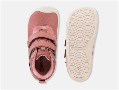 Bundgaard Moon sko rosa med dobbelt velcro