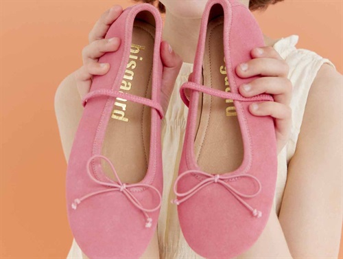 Bisgaard Palma Ballerina Candyfloss - Str. 28