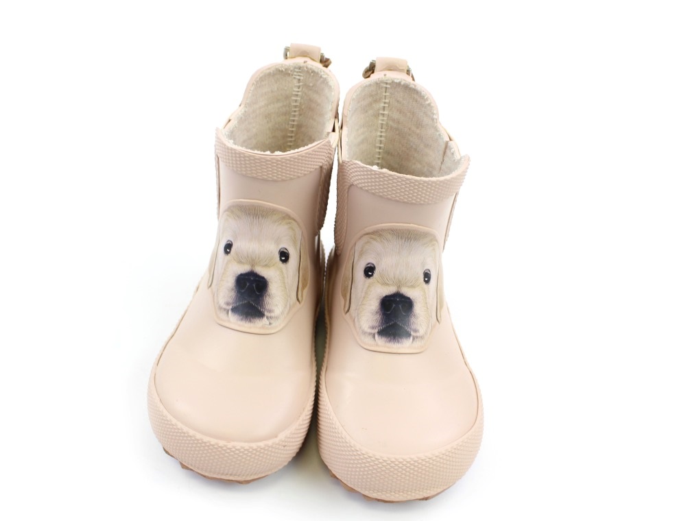 Bisgaard kort gummistøvle rosa hund | 299,90.-