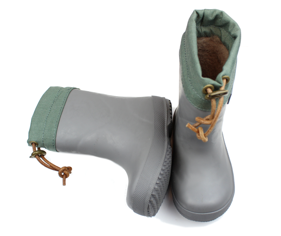 Bisgaard vintergummistøvle grå | Bisgaard gummistøvle grå med varmt foer | str. 22-40 |