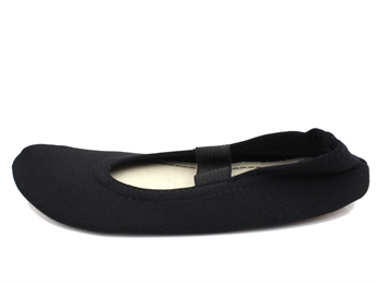 Carite Balance Gymnastiksko Sort - Str. 28