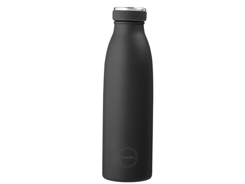 Aya&Ida Matte Black Drikkeflaske 500ml