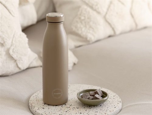 Aya&Ida Dusty Brown Drikkeflaske 500ml