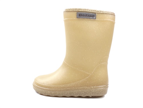 En Fant Termostøvle Nomad Gold Glitter - Str. 25