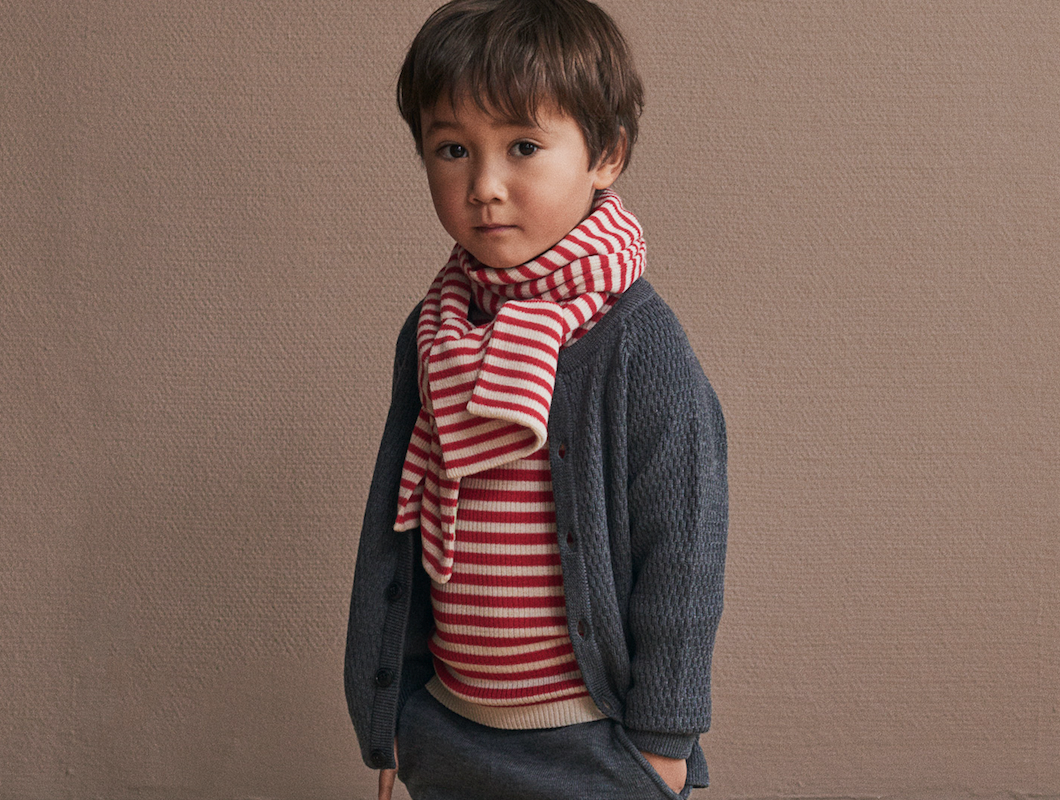 Børnecenter Steward skulder FUB bluse uld stripes | Børnetøj i uld | 399,90.-